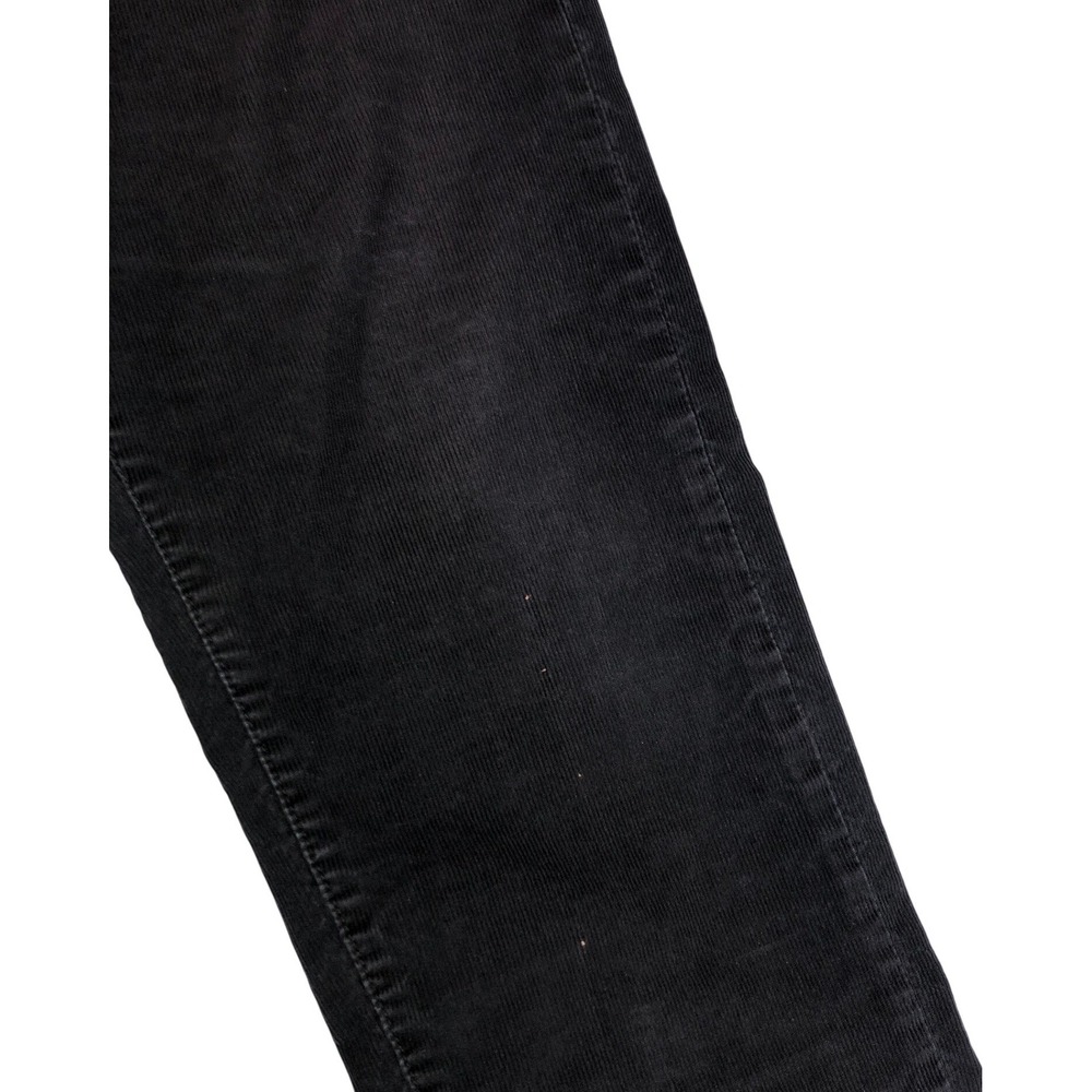 Dockers Mens Black Straight Fit Corduroy Pants 38x29 Cotton Blend Stretch - Picture 8 of 11